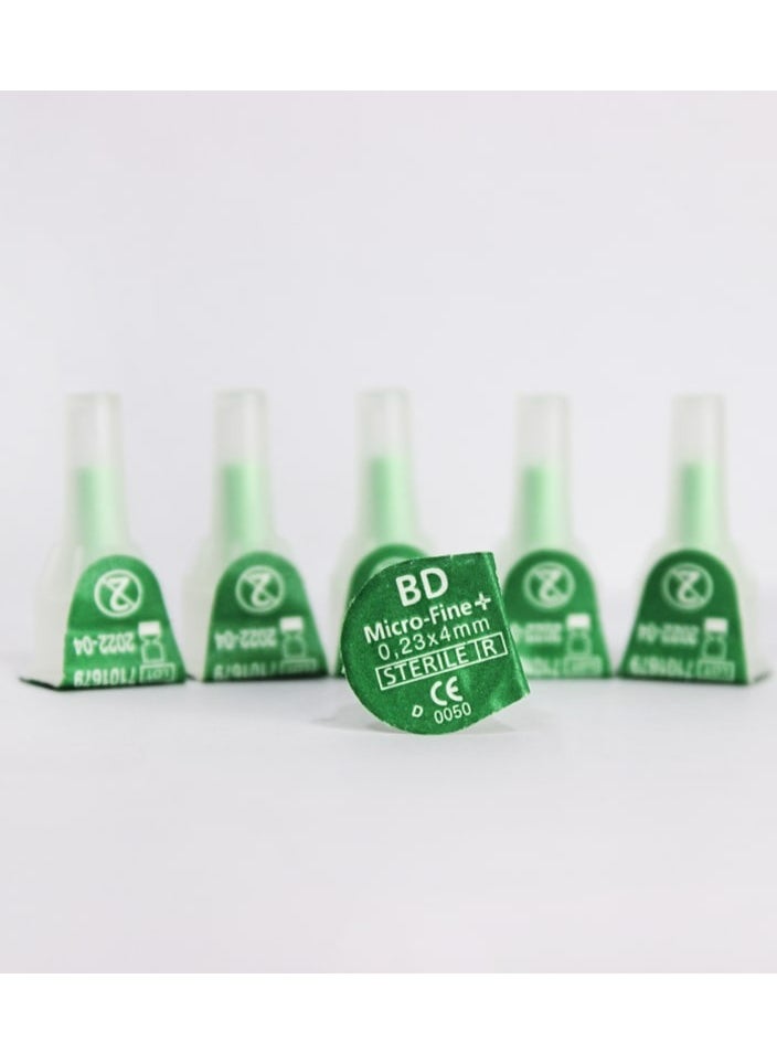 BD - Bd Micro-Fine Plus Pen Needles 0.23 mm (32G) X 4mm / 0.23 MM (32G) X 4MM 100'S - Image 1
