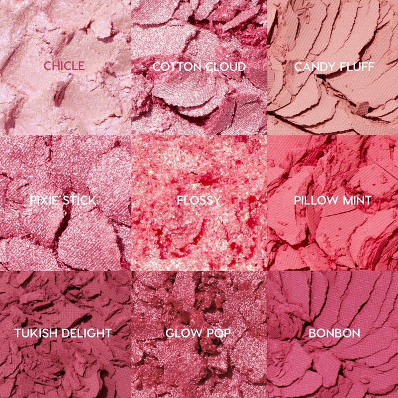 ColourPop لوحة ظلال العيون من ColourPop - لوحة مكياج العيون مع لمسات غير لامعة، معدنية، لمعة غير لامعة ولامعة - مكياج عيون عالي الصبغة مع تركيبة تدوم طويلاً - Cloud Spun (0.3 أونصة) - Image 2