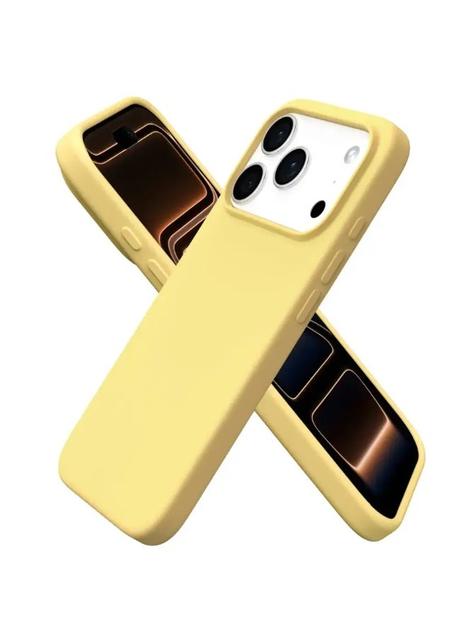 ACLIX iPhone 17 Pro Case Liquid Soft Silicone iPhone 17 Pro Cover Anti Scratch with Inside Microfiber Lining Shockproof Protective Phone Case for iPhone 17 Pro 6.3 inch - Image 1
