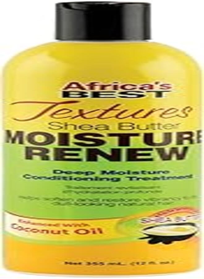 Africa's BEST Africa's Best Textures Shea Butter Moisture Renew Conditioning Treatment 355 ML 