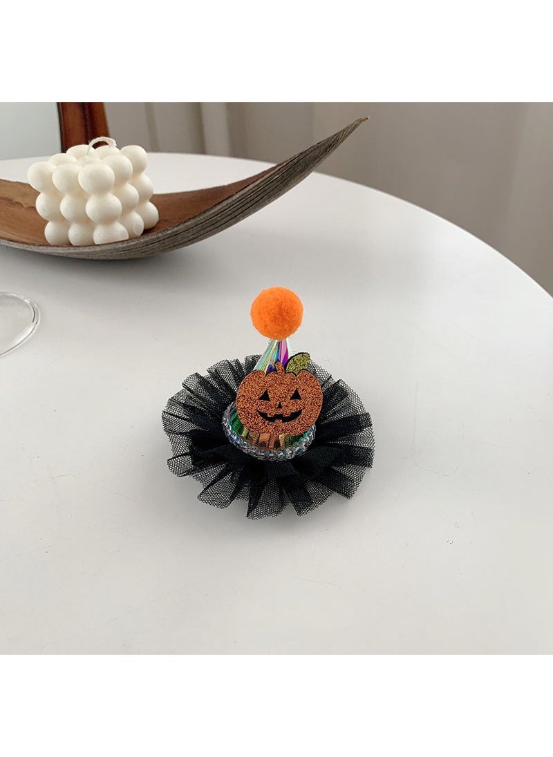 Loquat Cute  Pumpkin Bow Headband for Kids 36# pumpkin (glowing)