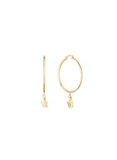 LACOSTE LACOSTE JEWELRY CROCODILE UNISEXS HOOPS - 2040376  - Image 1