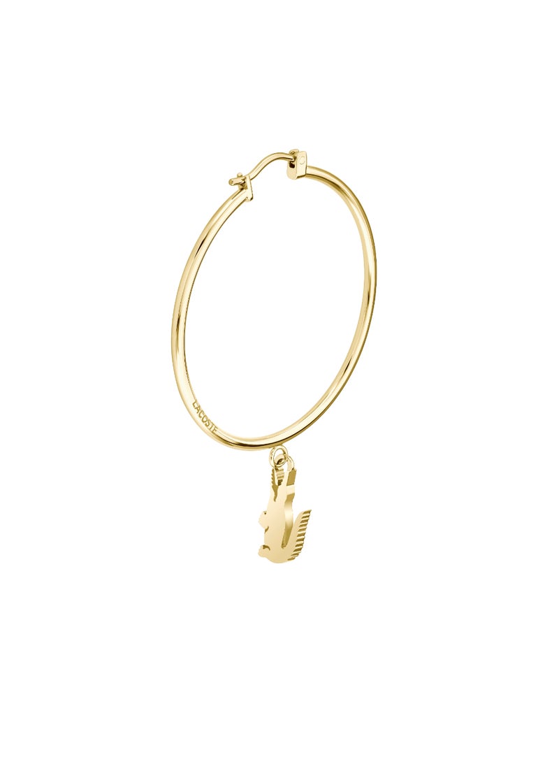 LACOSTE LACOSTE JEWELRY CROCODILE UNISEXS HOOPS - 2040376  - Image 4