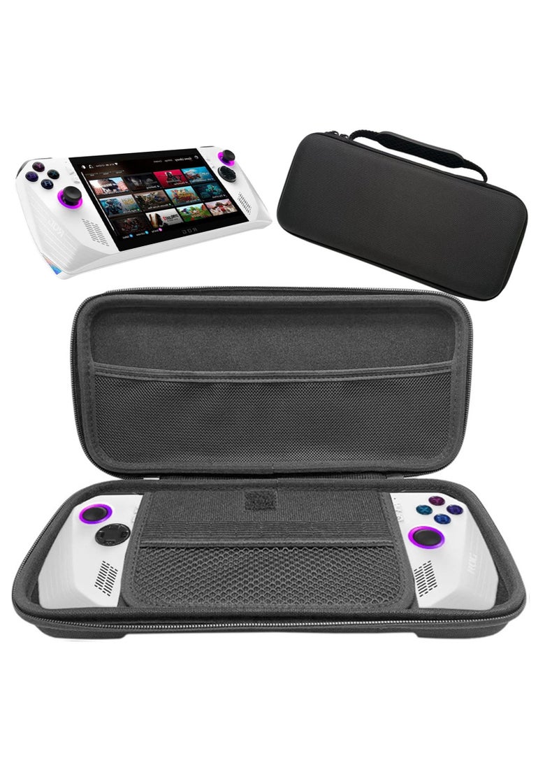 Excefore Travel Carrying Case, Shockproof Anti-Scratch Dual-Layer Oxford & Hard EVA Protective Portable Case for ASUS ROG Ally Case Accessories, Compatible ASUS ROG Ally 7” 120Hz Gaming Handheld Case  - Image 1
