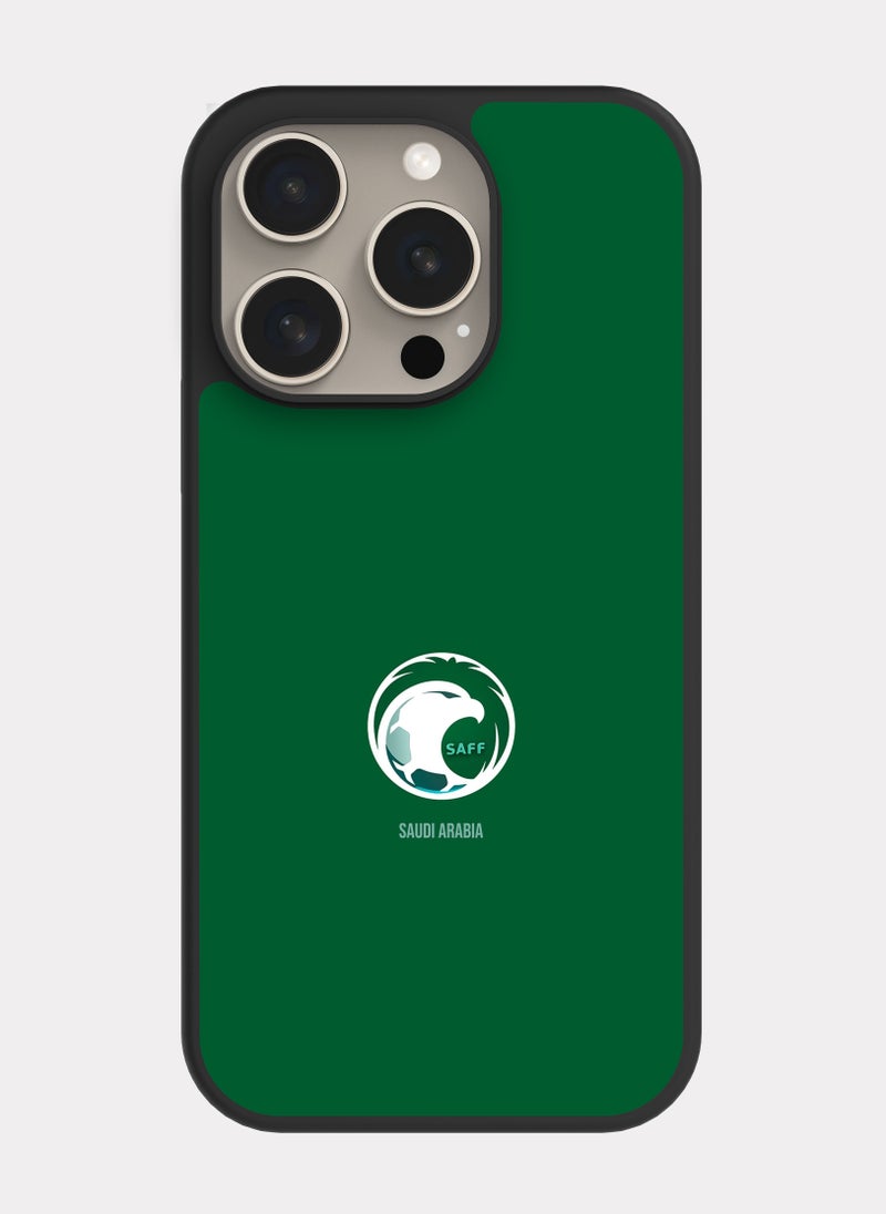 PXLAAT iPhone 15 Pro case cover Saudi Arabia football team - Image 1