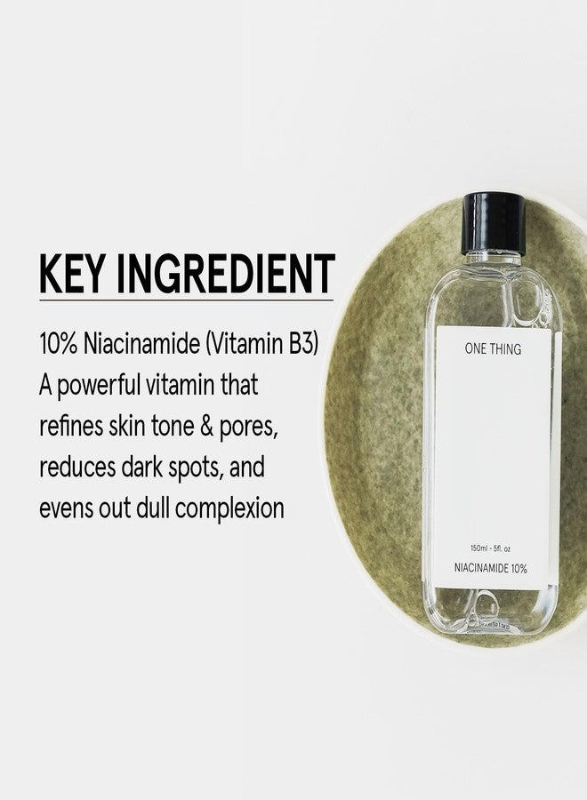 ONE THING Niacinamide 10% Toner 5.07 Fl Oz | Vitamin B3 Hydrating Revitalizing Soothing Facial Daily Essence Dull, Oily Skin | Discoloration, Redness, Acne Scars Relief, Uneven Tone | Korean Skin Care - Image 4