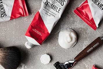 Hawkins & Brimble Hawkins Brimble After Shave Balm for Men 125 ml Post Shaving Cocoa Almond Olive Oil Moisturising Skin Protection Premium British Grooming Skincare with Natural Ingredients Post Shave Balm - Image 4