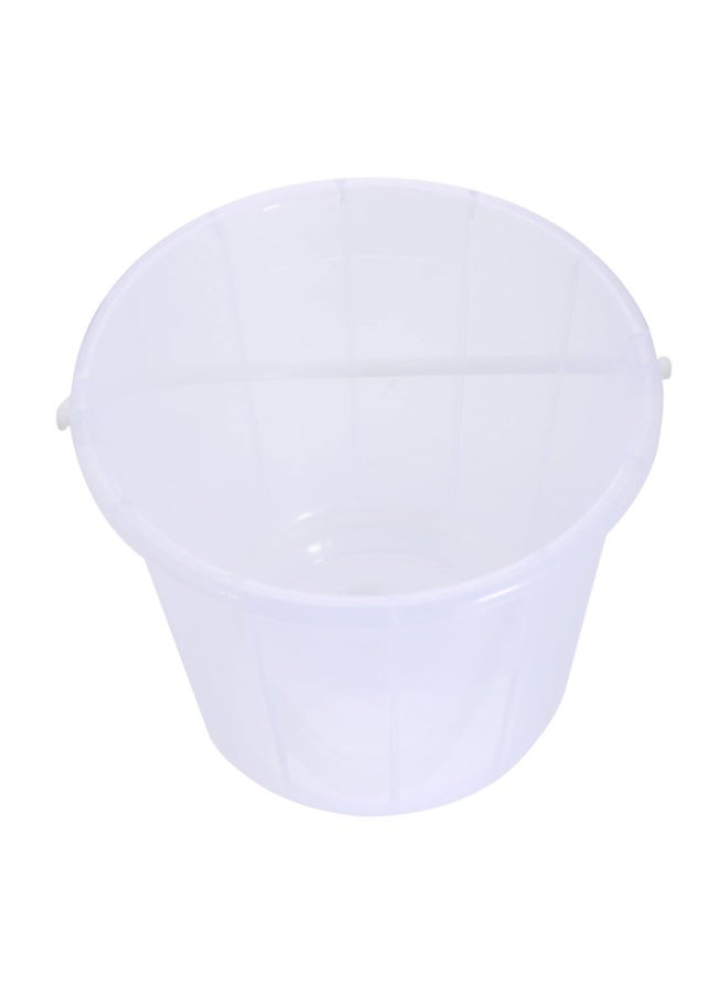 بيسبل دلو بلاستيك شفاف مع غطاء – سعة 22 لتر | حاوية تخزين متعددة الاستخدامات قوية التحمل للمنازل | موديل BB1911 - Image 4