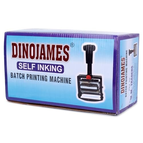 Dinojames Batch Coding Machine/Mini Printer Inkjet Font-Letter Size - 4mm (Up to 4 Lines) Grooved Dotted Printing Area- 55x30mm - Image 5