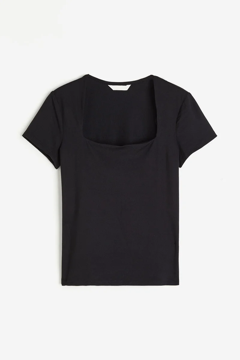 H&M Square-neck top