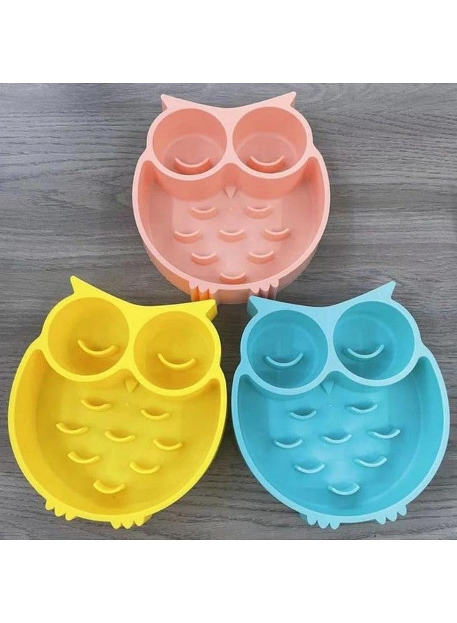 بت وعاء طعام بطيء بلاستيكي مضاد للاختناق للحيوانات الأليفة، وعاء طعام للكلاب، وعاء طعام للقطط غير قابل للانزلاق، مجموعة متنوعة من الأصناف - Image 1