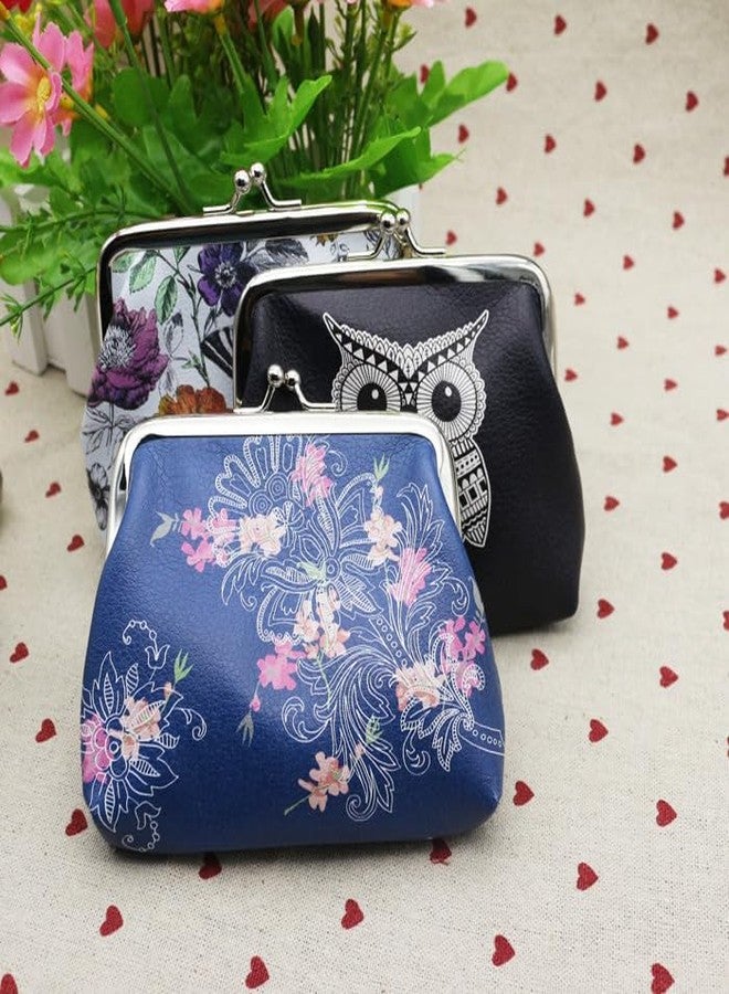 MIPPO Pu Leather Coin Purse Cute Animal Wallet Bag Change Pouch Gifts for Women Kids Girls Key Holder | Gray love elephant | - Image 4