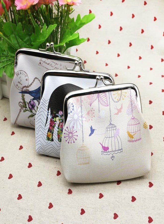 MIPPO Pu Leather Coin Purse Cute Animal Wallet Bag Change Pouch Gifts for Women Kids Girls Key Holder | Gray love elephant | - Image 3