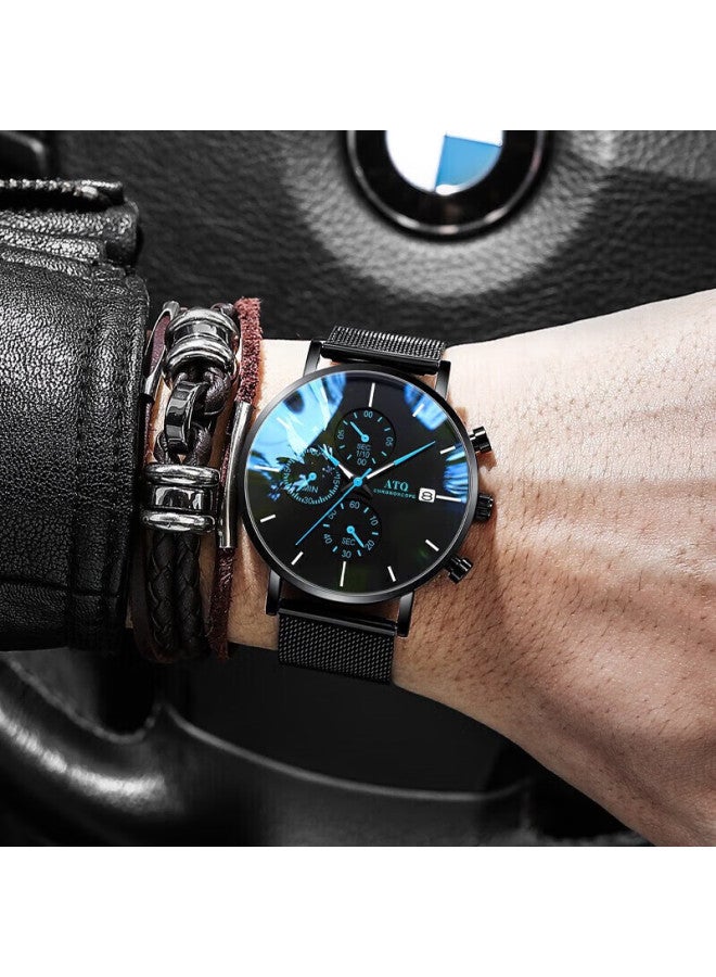 Atq Swiss Ultra-thin Men's Watch Top 10 Brand Luminous Waterproof Mechanical New Year Valentine's Day Gift For Boyfriend Husband - Image 1