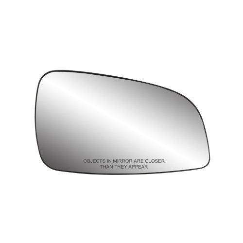 Fit System - 80229 Passenger Side Non-Heated Mirror Glass w/Backing Plate, Chevrolet Malibu LS, LT Model, Malibu Hybrid, Aura, Aura Hybrid, 4 7/16" x 7 5/8" x 8 5/16" - Image 1