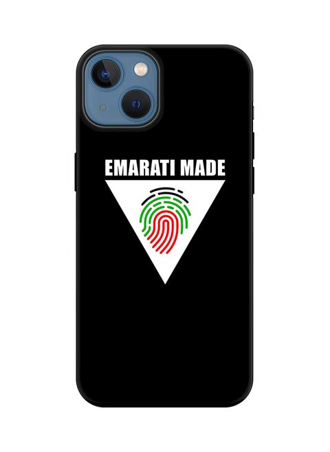 Tough Pro Series Case for Apple iPhone 14 Dual Layer hybrid PC & TPU Customized Mobile Cover Shield with inner TPU protection Matte Finish - Emarati Made Triangle