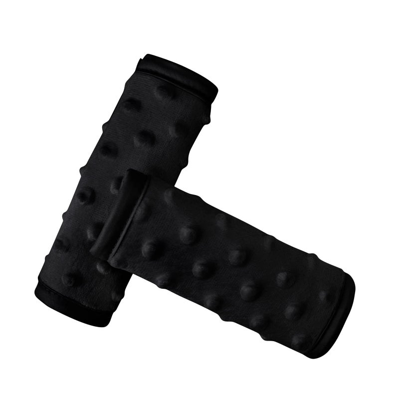Pro Goleem Car Seat Strap Covers for Babies Soft Car Seat Strap Shoulder Pads for All Car Seats, Stroller, Pushcar, Black - Image 1