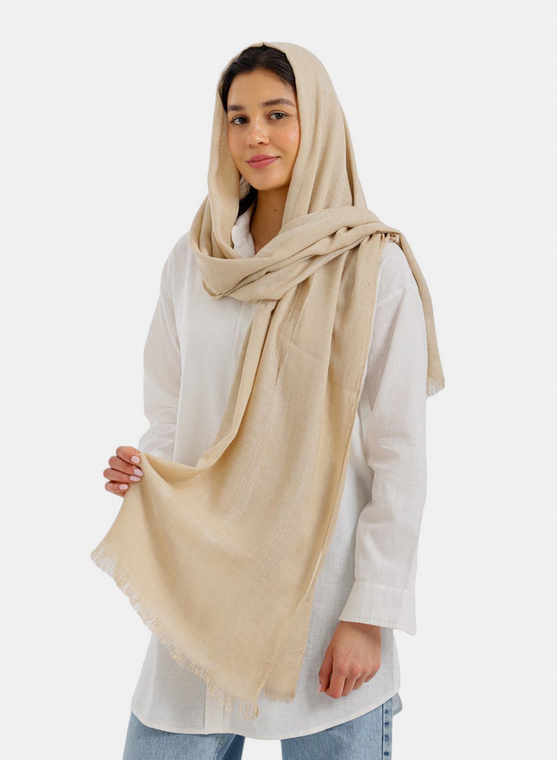Tonal Stripe Scarf