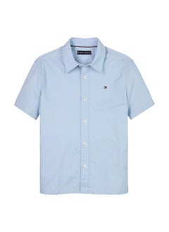 TOMMY HILFIGER Kids Stretch Oxford Ss Shirt  - Image 4