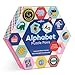eeBoo Hexagon Puzzle Pairs Alphabet 33 Pairs Match Pictures to Letters A PreReading Activity Educational Preschool Learning Kids Ages 3 - Image 2