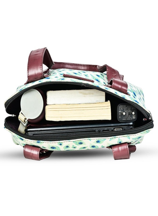 Bot Bag laptop handbag women Feather Motif - Image 5
