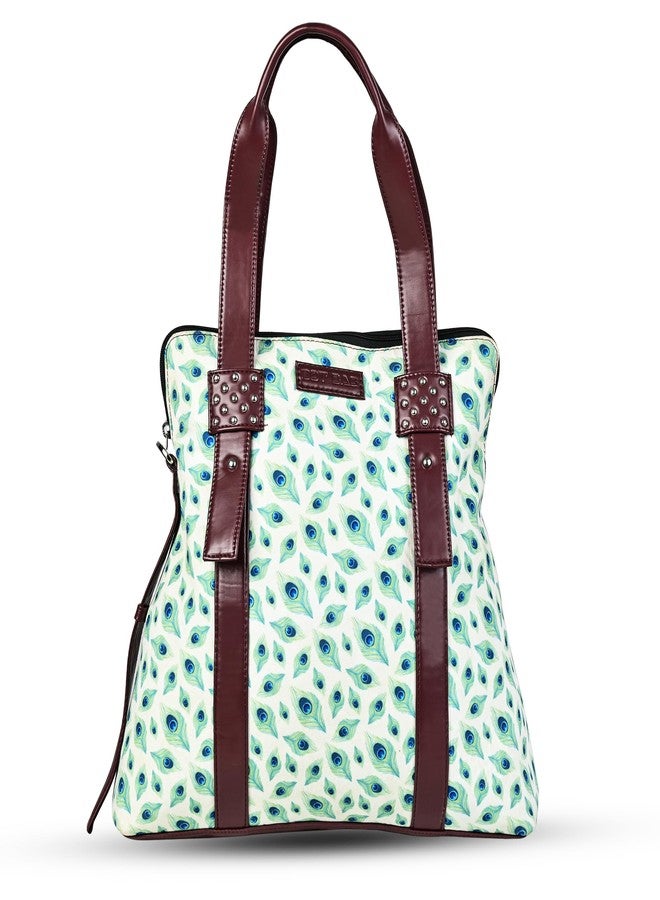 Bot Bag laptop handbag women Feather Motif - Image 1
