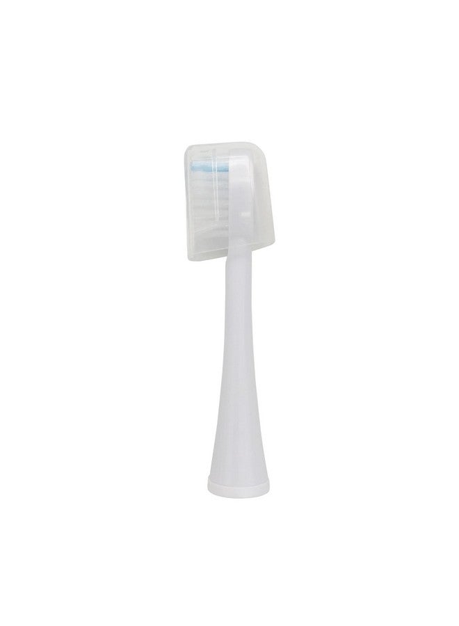 Toothbrush Heads Replacement For Waterpik Sf02W Sf03W Sf01W Sonic Fushion 2.0 Model Brush Head With Cover 6 Pcs White