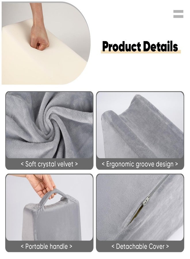 TBXONMOW Arm Elevation Pillow Wedge Arm Pillow for Adult After Post Surgery Rest to Keep Elevated Pillow Arm Pillow for Broken Arm - Image 4