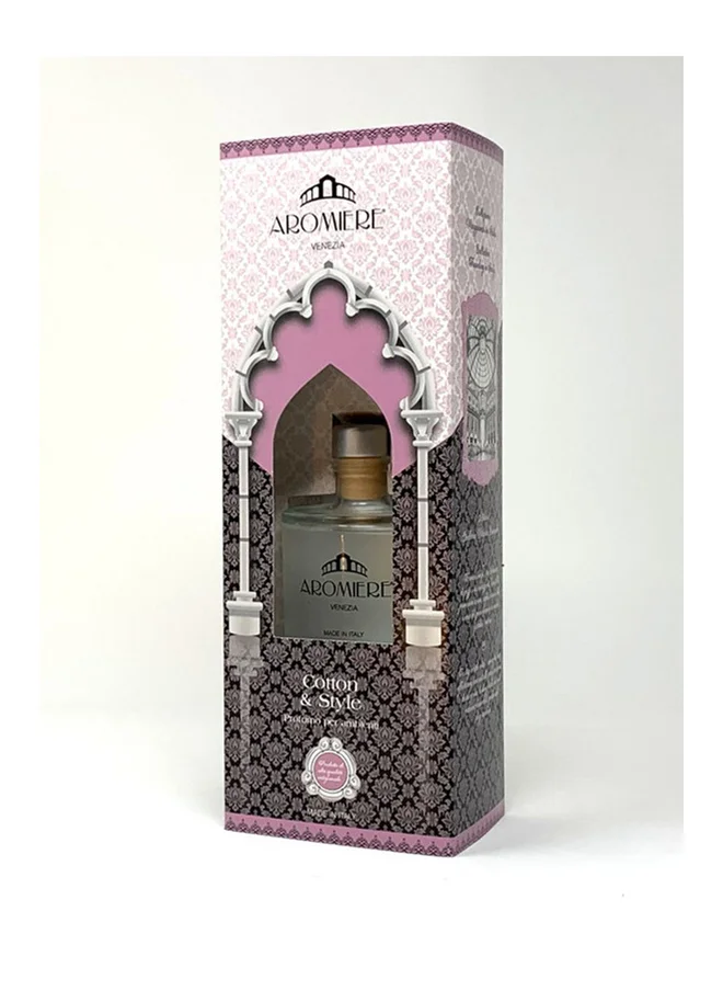 أرومير Cotton & Style  Home Fragrance  Diffuser Scent 200 ml