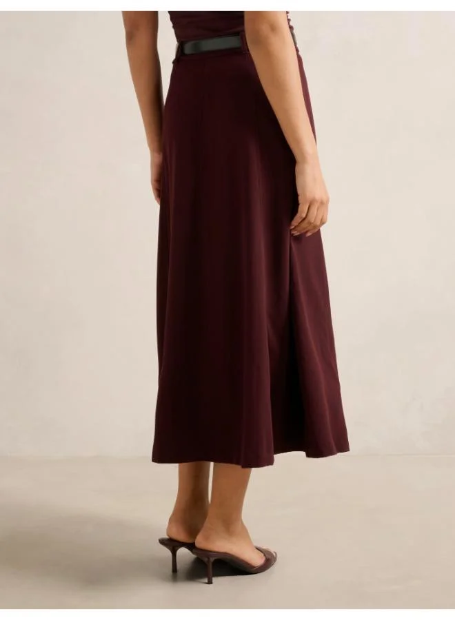 Forever New Celine Belted Midi Skirt