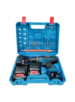Keen KEEN Cordless Electric Drill Premium Electric Screwdriver Set with 24 pcs Tools - 10mm 2 Li-ion Batteries. 26V/1650rpm/Min/50-60Hz KEEN OS-202  - Image 4