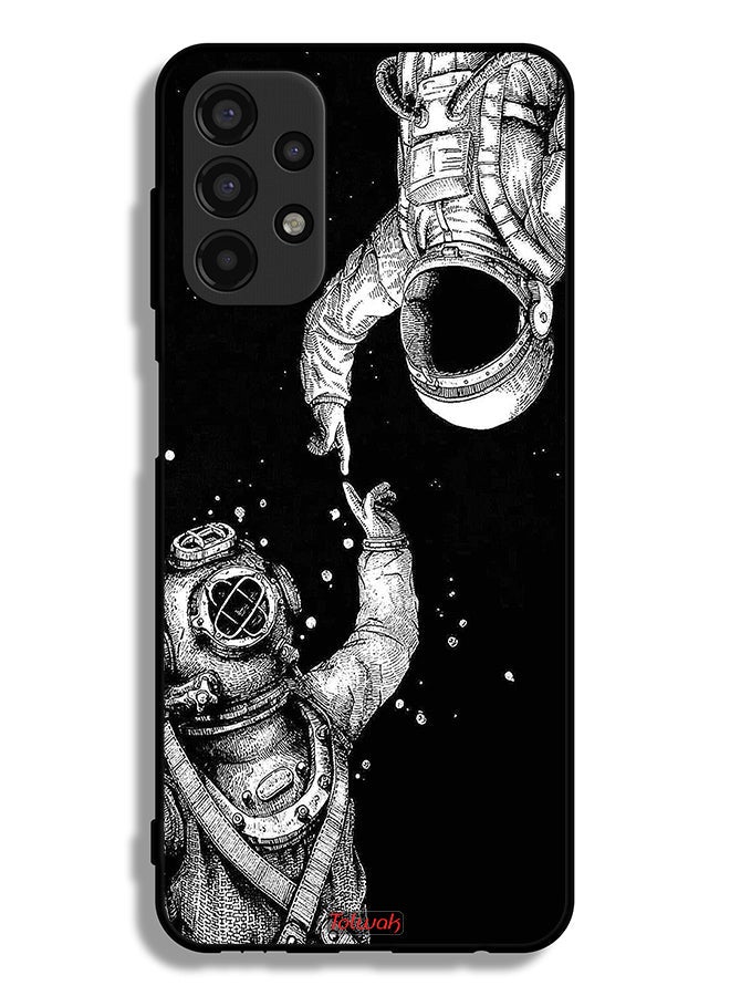 Tolwak Samsung Galaxy A13 4G Protective Case Cover Astronauts - Image 1