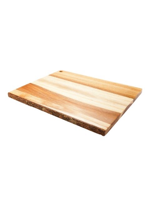 16 x 11 Inch Tree Bark Serving Tray, 1 Round Wood Slab - Varnished, Bark Edges, Rustic Centerpiece, Wood Tree Trunk Platter, For Weddings Or Homes, Serve Meats, Cheeses, Or Crackers