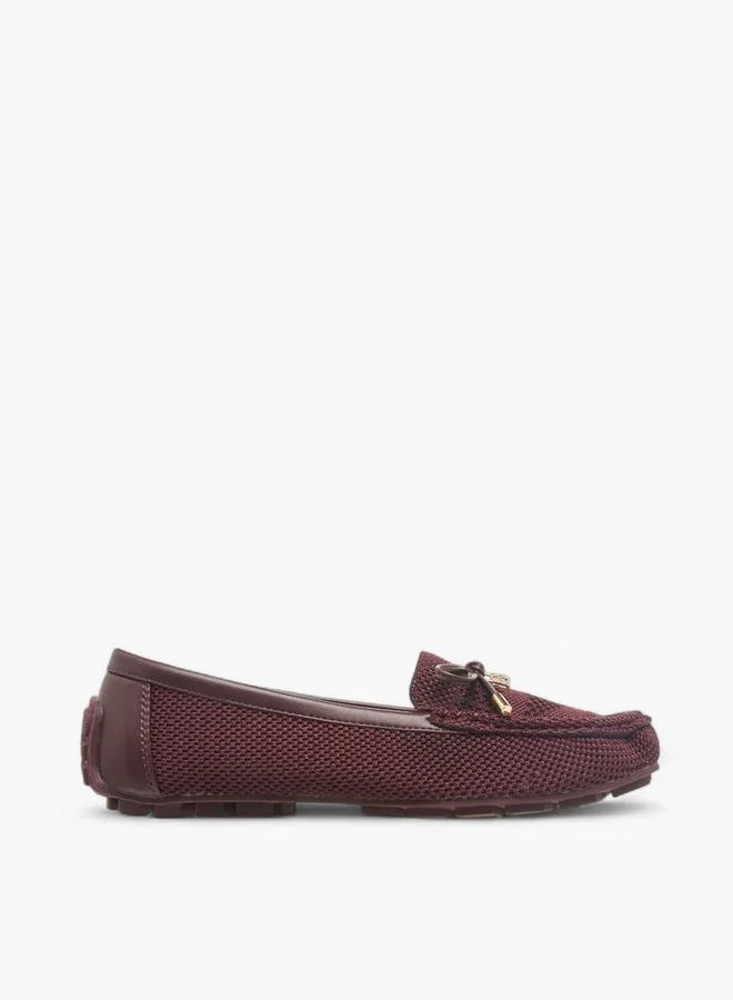 فلورا بيلا من شو إكسبرس حذاء نسائي محبوك بتفاصيل فيونكة بارزة