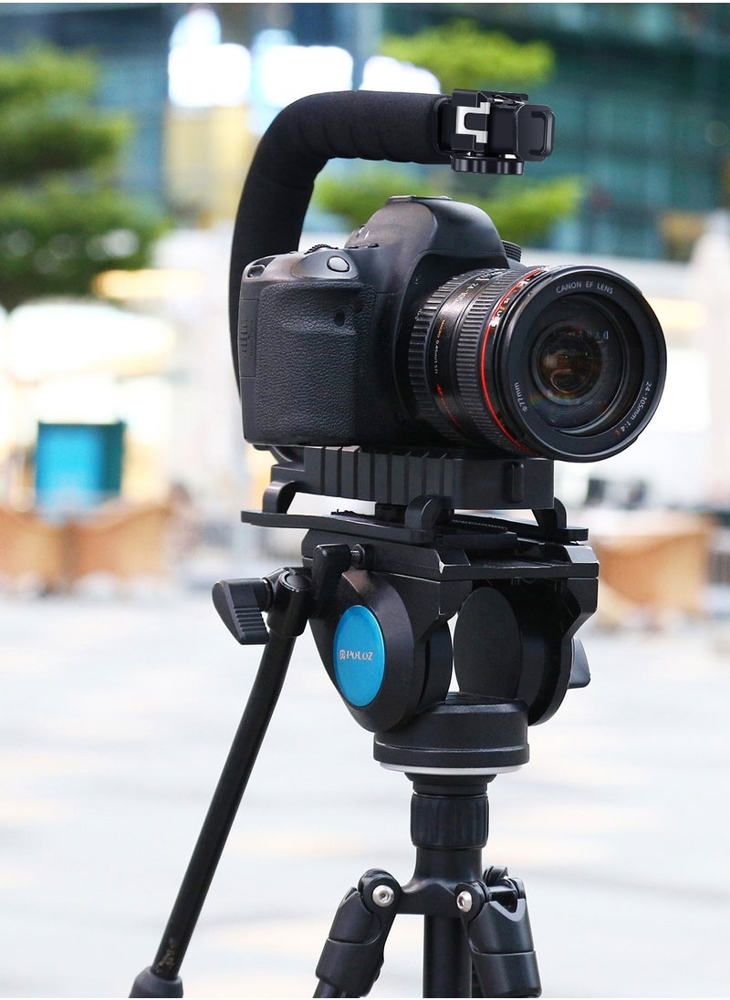 U/C Shape Portable Handheld DV Bracket Stabilizer for All SLR Cameras and Home DV Camera