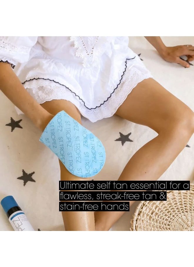 ST.TROPEZ Double-Sided Luxe Velvet Applicator Mitt, Soft Self Tanning Mitt for a Flawless Finish, Waterproof Tanning Mitt for a Smooth and Even Self Tan, Ultimate Mitt for Self Tanner, 1 ct  - Image 3