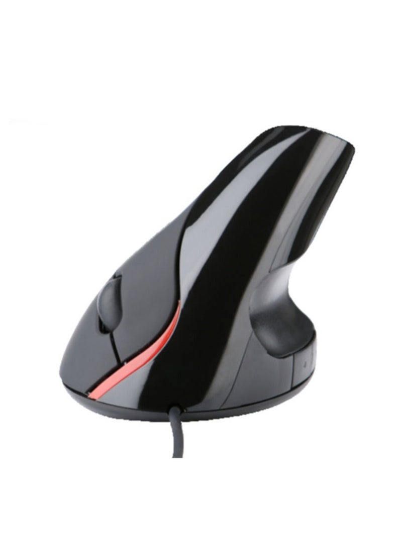 Optical Vertical Mouse Ergonomic Wired Mouse USB Mice 5 Button for PC Laptop - Image 1