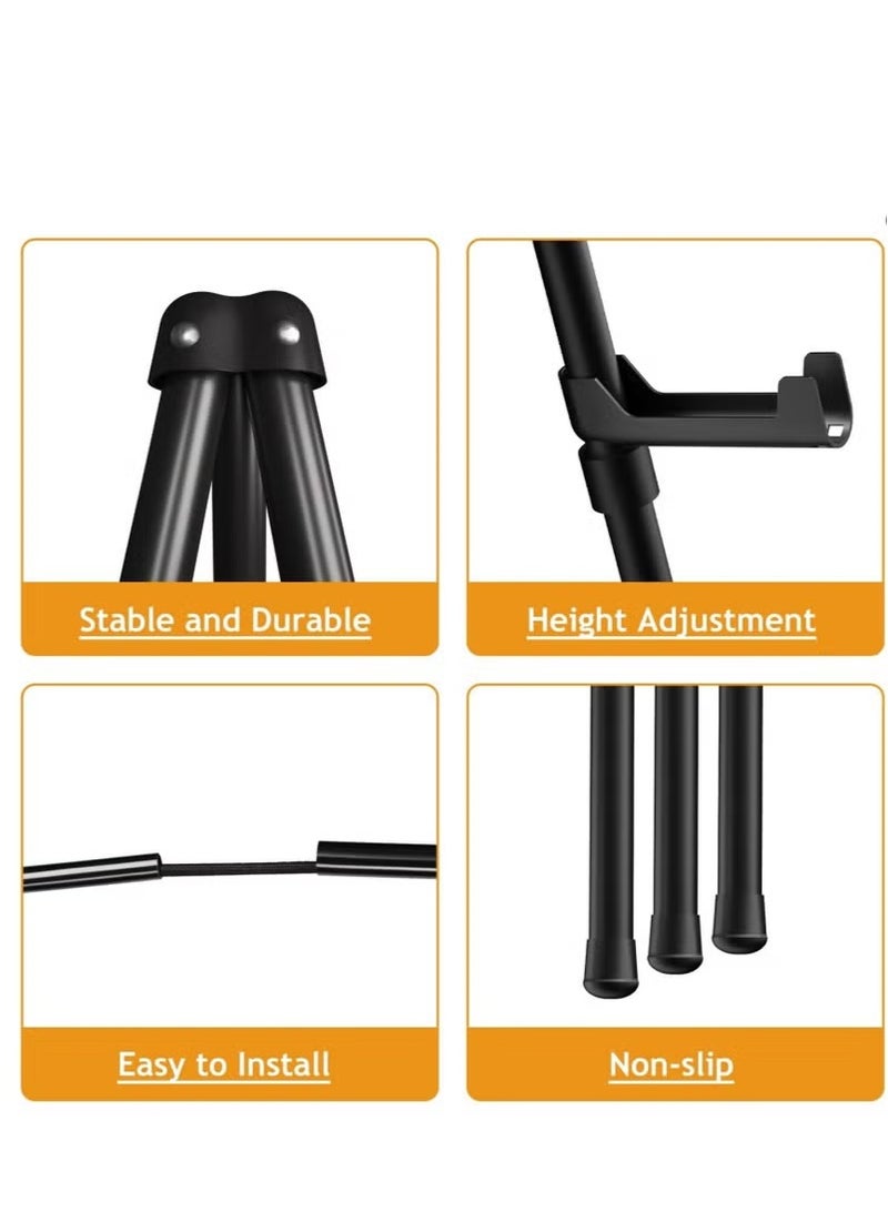 يوكا سبائك الألومنيوم حامل رسم حامل قابل للطي تلسكوبي عرض موقف محمول - Image 5