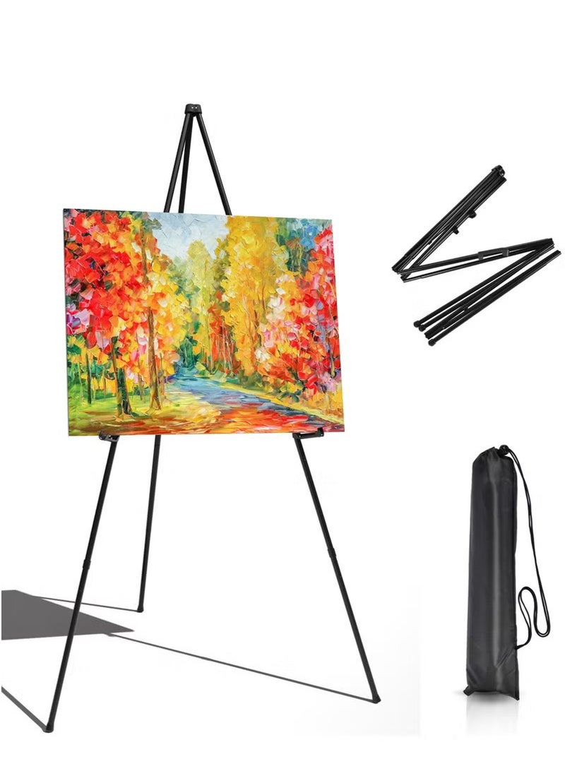 يوكا سبائك الألومنيوم حامل رسم حامل قابل للطي تلسكوبي عرض موقف محمول - Image 1