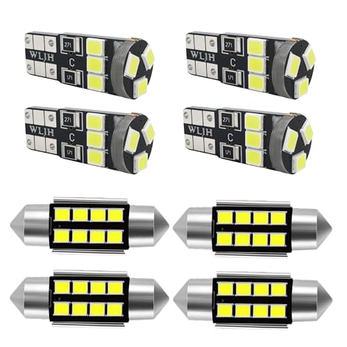 WLJH 17pcs 12V LED Interior Lights Package Kit+ License Plate Light Lamp Accessories for BMW E46 M3 1999-2006 Sedan Wagon Coupe Ice Blue - Image 1