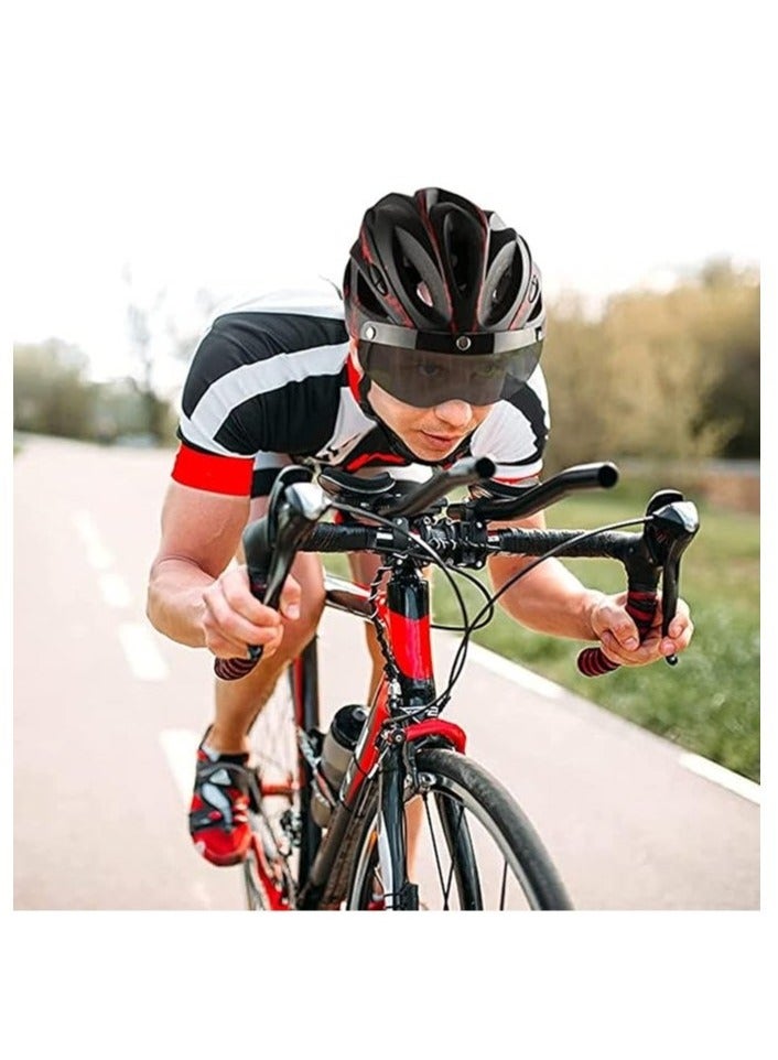 Generic Adult rider bicycle sports crash helmet, bicycle helmet with goggles, motorcycle helmet, riding helmet  - Image 3