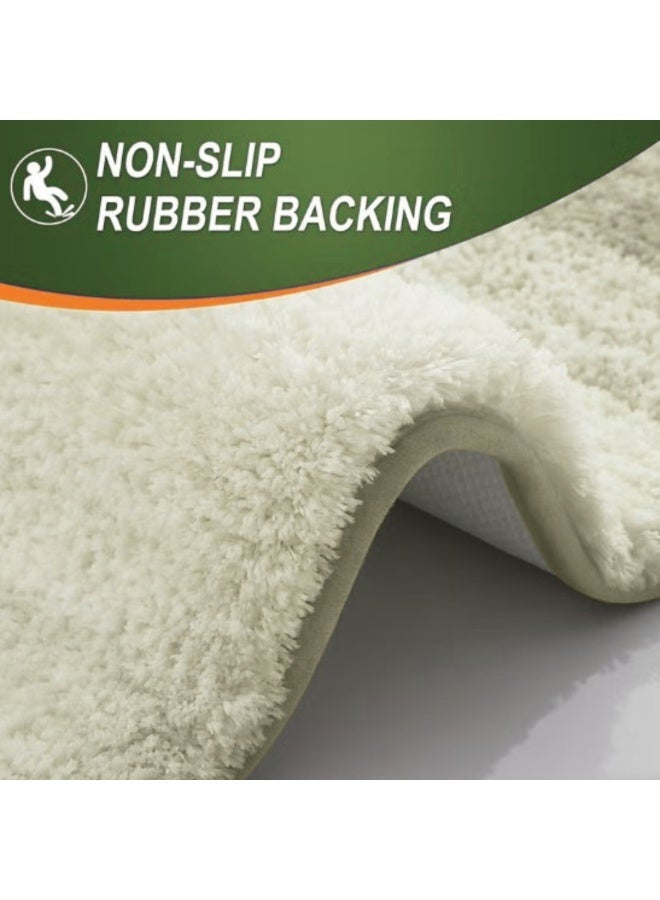 VIO Large Bath Mat Extra Soft Absorbent Microfiber Non Slip Plush Shaggy Bath Rug Bath Carpet Runner Machine Washable Quick Dry Bathmats for Bathroom Floor Tub Shower Home Spa 80X50 CM - Image 4