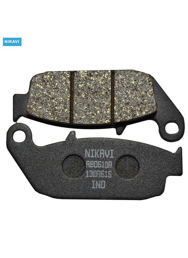 NIKAVI Dp2 - Dp6 Front&Rear - Combo Brake Disc Pads Compatible For Suzuki Gixxer (All Models)  - Image 4
