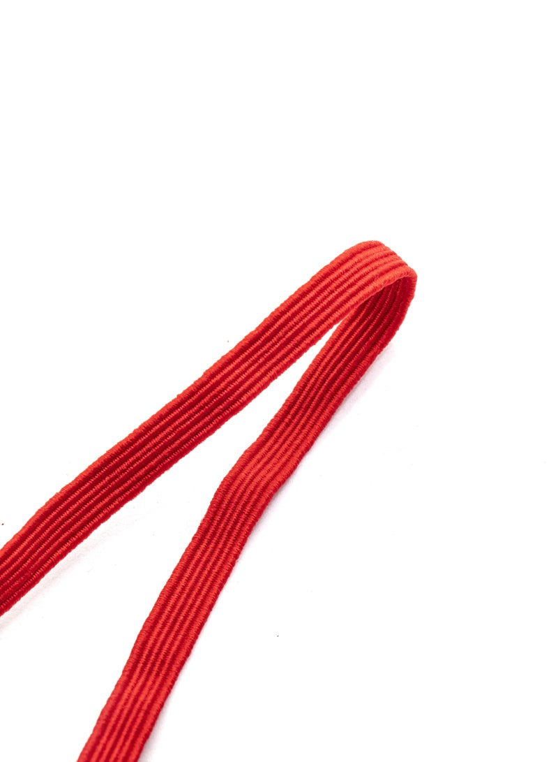 6mm Elastic Bands - 36 Yards for Sewing and Crafting (Red) - Image 2