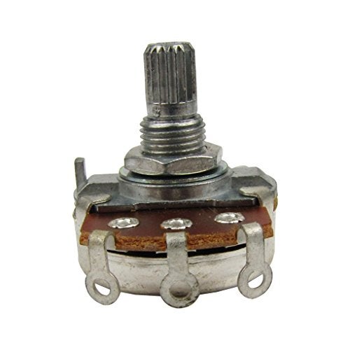 FLEOR 4pcs Full Size 15mm Shaft Guitar Volume Pot A500K Audio Taper Potentiometer with Bayonet - Image 3