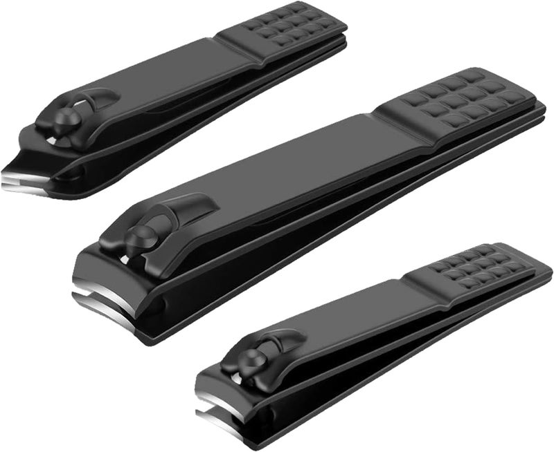 INSIME Nail Cutter Set - Big & Small Toe Nail Clippers for Men & Women - Stainless Steel - Image 1