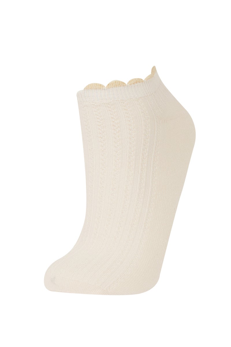 DeFacto Multicolour Woman Woman 5 Piece Short Socks Casual - Image 4