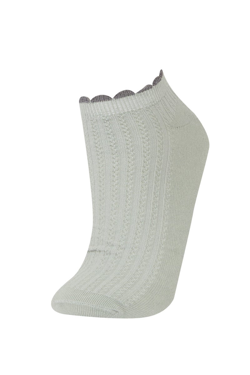 DeFacto Multicolour Woman Woman 5 Piece Short Socks Casual - Image 2