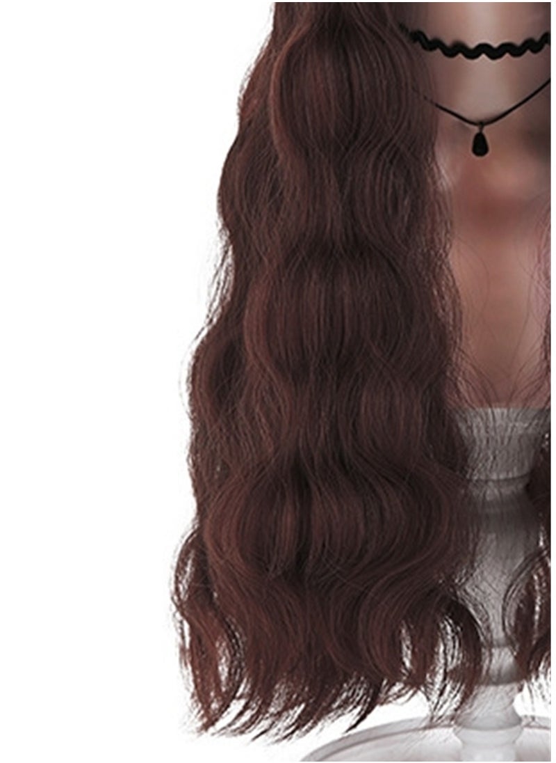Wig hat one-piece woolen hat with wig cosplay wig costumes dress up wig  - Image 3