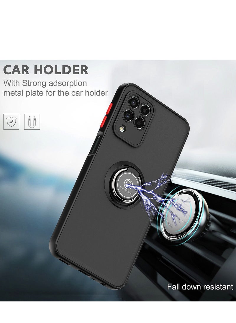 GULFLINK Back Cover Phone Protection Case For Samsung M33 Black+red  - Image 5